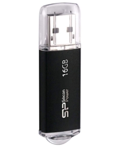 Купить Флешка Silicon Power Ultima II 16ГБ Black (SP016GBUF2M01V1K) в E-mobi