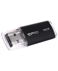 Купить Флешка Silicon Power Ultima II 16ГБ Black (SP016GBUF2M01V1K)  в E-mobi
