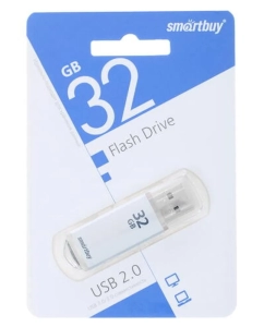 Купить Флешка SmartBuy V-Cut 32 ГБ серый (9864187)  в E-mobi
