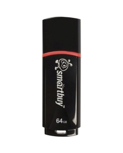 Купить Флешка SmartBuy Crown 64ГБ Black (SB64GBCRW-K) в E-mobi