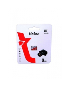 Купить Карта памяти Netac Micro SDHC 8Гб (NT02P500ECO-008G-S) в E-mobi