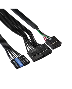 Купить Корпус компьютерный ExeGate ExeGate BAA-105-01-AA500 (923289) черный  в E-mobi