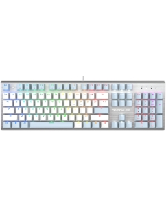 Купить Проводная клавиатура A4TECH Fstyler FS100 Neon синий в E-mobi