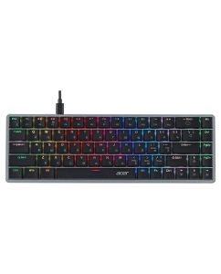 Купить Клавиатура Acer OKW302 механическая, USB, for gamer, LED, серебристая, ZL.KBDCC.01C в E-mobi