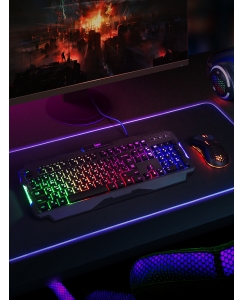 Купить Проводная игровая клавиатура Defender Legion GK-010DL Black  в E-mobi