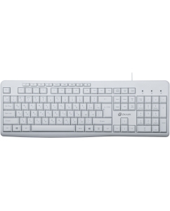 Купить Проводная клавиатура OKLICK 305M White в E-mobi