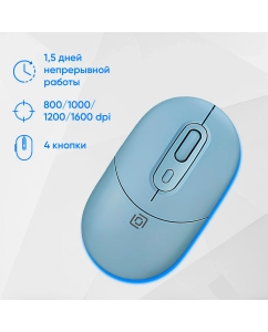 Купить Игровой комплект клавиатура и мышь OKLICK S265W  в E-mobi