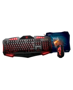 Купить Игровой Комплект клавиатура и мышь QUMO в E-mobi