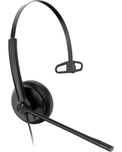 Купить Гарнитура Yealink YHS34 Mono Black в E-mobi