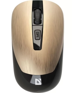Купить Беспроводная мышь Defender Wave MM-995 золотистый  в E-mobi