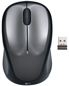 Купить Беспроводная мышь Logitech M235 Gray/Black (910-002201) в E-mobi