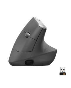 Купить Беспроводная мышь Logitech MX Vertical Silver/Black (910-005448) в E-mobi