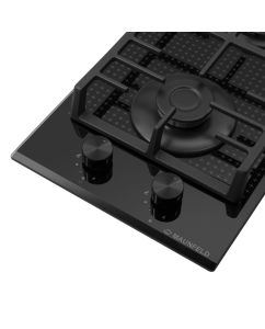 Купить Встраиваемая варочная панель газовая MAUNFELD EGHG.32.73CB2/G черный  в E-mobi