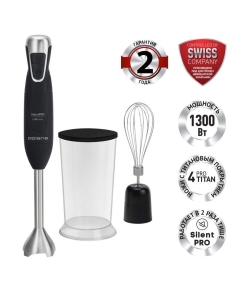 Купить Погружной блендер Polaris PHB 1379 Silent Black/Silver в E-mobi