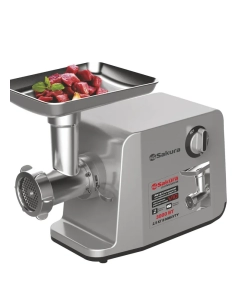 Купить Электромясорубка SAKURA SA-6426 800 Вт серый в E-mobi