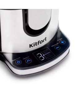 Купить Соковыжималка центробежная Kitfort КТ-1120 Black/Silver  в E-mobi