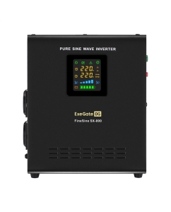 Купить ИБП ExeGate FineSine SX-800.LCD.AVR.2SH  в E-mobi