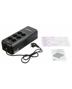 Купить Источник бесперебойного питания Ippon Back Verso 600 300Вт 600ВА чёрный  в E-mobi