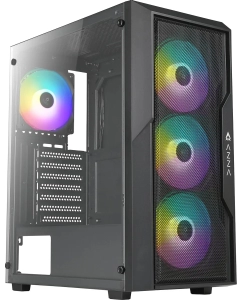Купить Корпус компьютерный AZZA Fighter (CSAZ-290 FIGHTER) черный в E-mobi
