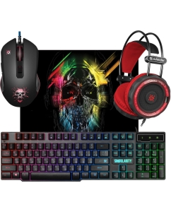 Купить Комплект Defender Singularity MKP-118 Black в E-mobi