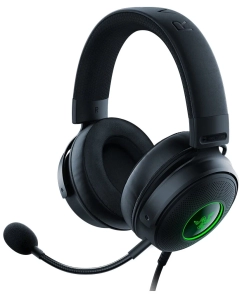 Купить Игровые наушники Razer Kraken V3 Hypersense черный (RZ04-03770100-R3M1) в E-mobi