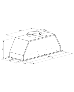 Купить Вытяжка встраиваемая Zigmund &amp; Shtain K 016.7 серебристая, серая  в E-mobi