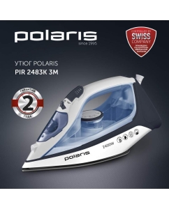 Купить Утюг Polaris PIR 2483K, белый/синий  в E-mobi