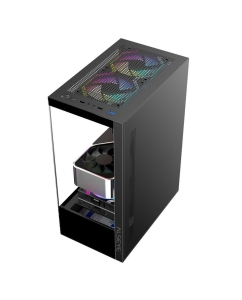 Купить Корпус компьютерный ALSEYE Spider-B (143373) черный  в E-mobi