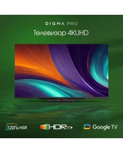 Купить Телевизор LED Digma Pro 55&quot; UHD 55C Smart Google TV  в E-mobi