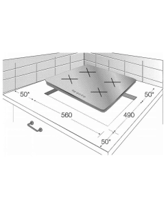 Купить Встраиваемая варочная панель электрическая Beko HIC 64400 E черный  в E-mobi