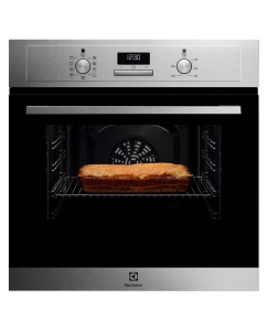 Купить Встраиваемый электрический духовой шкаф Electrolux EOF3H40BX серебристый, черный в E-mobi