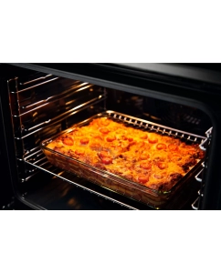 Купить Встраиваемый электрический духовой шкаф Electrolux EOF3H40BX серебристый, черный  в E-mobi