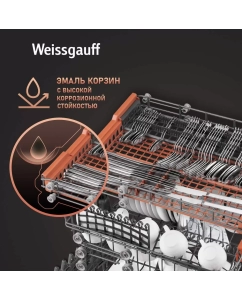Купить Встраиваемая посудомоечная машина Weissgauff BDW 4536 D Infolight  в E-mobi