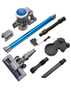 Купить Пылесос Kitfort KT-541-1 серый, синий  в E-mobi