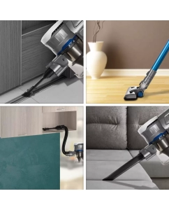 Купить Пылесос Kitfort KT-541-1 серый, синий  в E-mobi