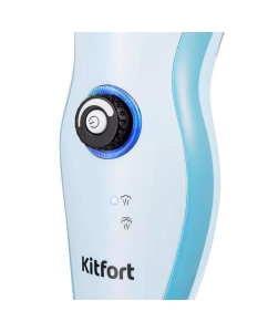 Купить Паровая швабра Kitfort КТ-1046 голубой  в E-mobi