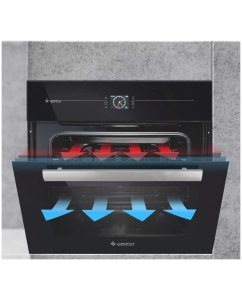Купить Встраиваемый электрический духовой шкаф GEFEST ДА 622-04 А1S Black  в E-mobi