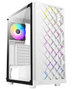 Купить Корпус компьютерный AZZA Spectra (CSAZ-280W SPECTRA) белый в E-mobi