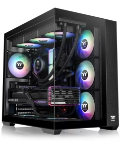 Купить Корпус компьютерный Thermaltake 380 TG ARGB (CA-1Z2-00M1WN-00) черный в E-mobi