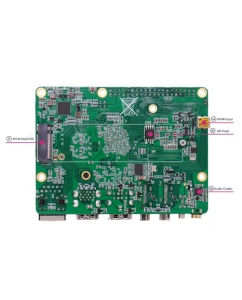 Купить Одноплатный компьютер RockPi зеленый (ROCK 5 Model B 4GB)  в E-mobi