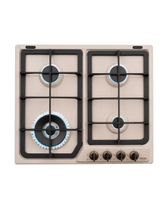 Купить Встраиваемая варочная панель газовая Delonghi OWF 46 PRO RUS бежевый в E-mobi