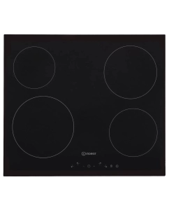 Купить Встраиваемая варочная панель электрическая Indesit IRT 160 B черный в E-mobi