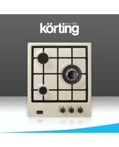 Купить Встраиваемая варочная панель газовая Korting HG 465 CTRB бежевый в E-mobi