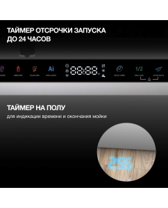 Купить Встраиваемая посудомоечная машина HYUNDAI HBD 685  в E-mobi