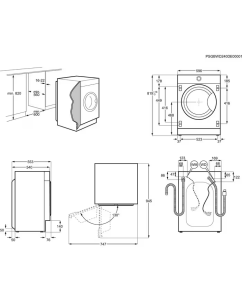 Купить Встраиваемая стиральная машина AEG L7WBE68SI  в E-mobi
