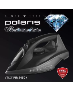 Купить Утюг Polaris PIR 2430K Brilliant Collection, черный  в E-mobi