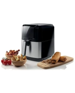 Купить Аэрогриль Gorenje AF1700DB черный, серебристый  в E-mobi