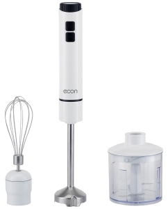 Купить Погружной блендер ECON ECO-315HB белый в E-mobi