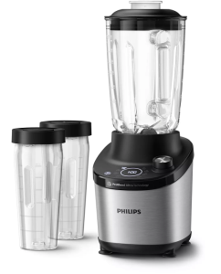 Купить Блендер Philips HR3760/0 серебристый, черный в E-mobi