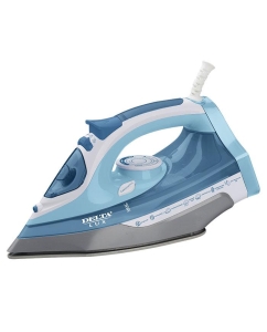 Купить Утюг Delta Lux DL-712 белый/серо-голубой в E-mobi